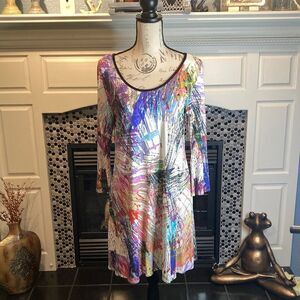 Salaam multicolor soft dress, size medium